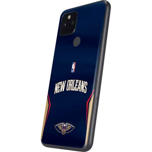 NBA New Orleans Pelicans Jersey Google Pixel 4a 5G Skin